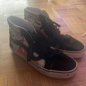 ✨DISNEY High top Vans ✨